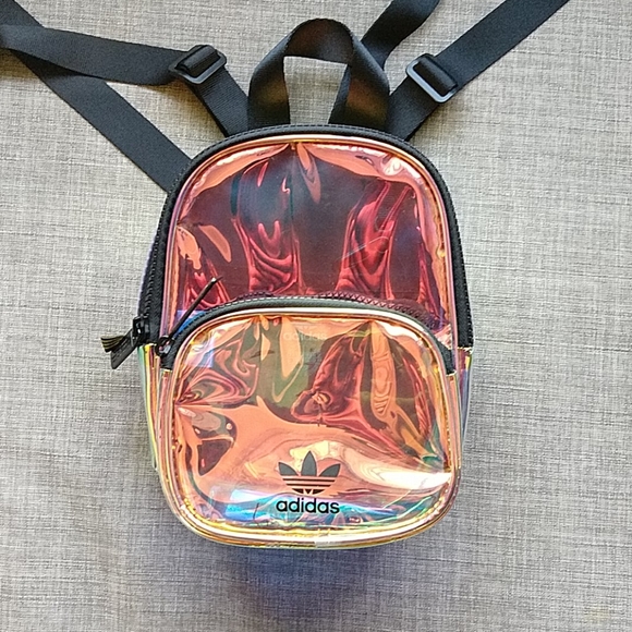 adidas holographic backpack